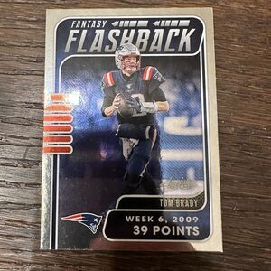 Panini Black and Silver Trading Cards Collection Tom Brady flashback mint cond